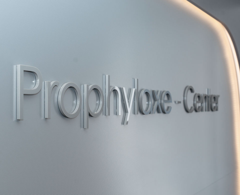 Prophylaxe in unserer Praxis!